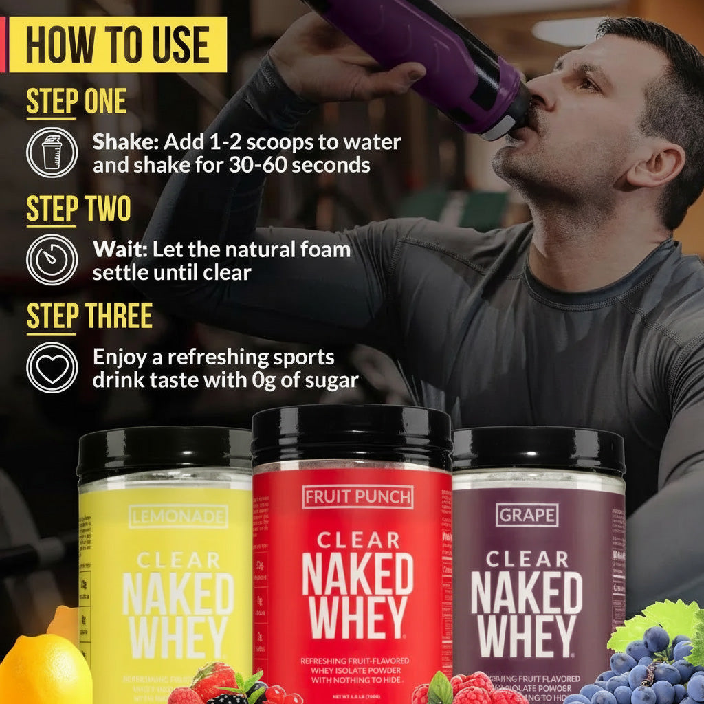 Lemonade Whey Protein Isolate - Lemonade, Clean Daily Protein Support