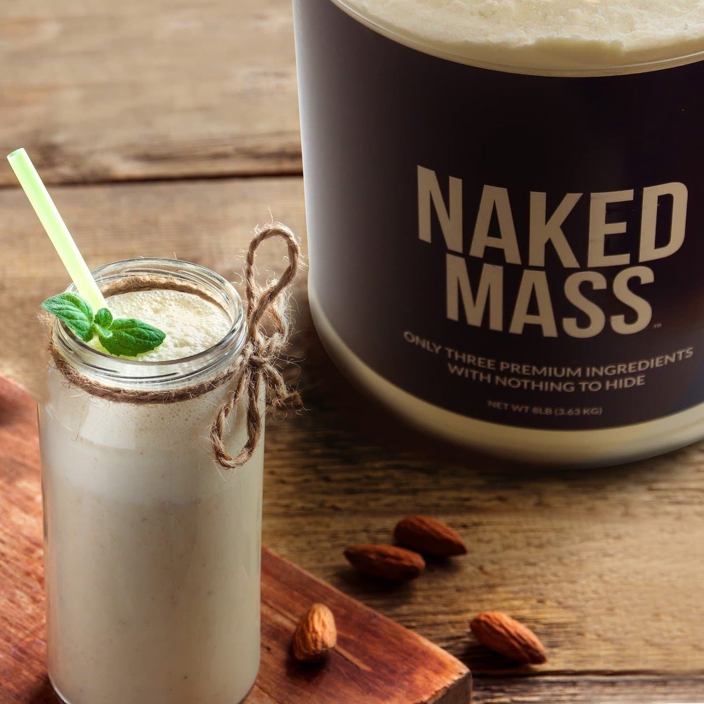 Chocolate Mass Gainer Protein Supplement - Chocolate, High Calorie Muscle Support