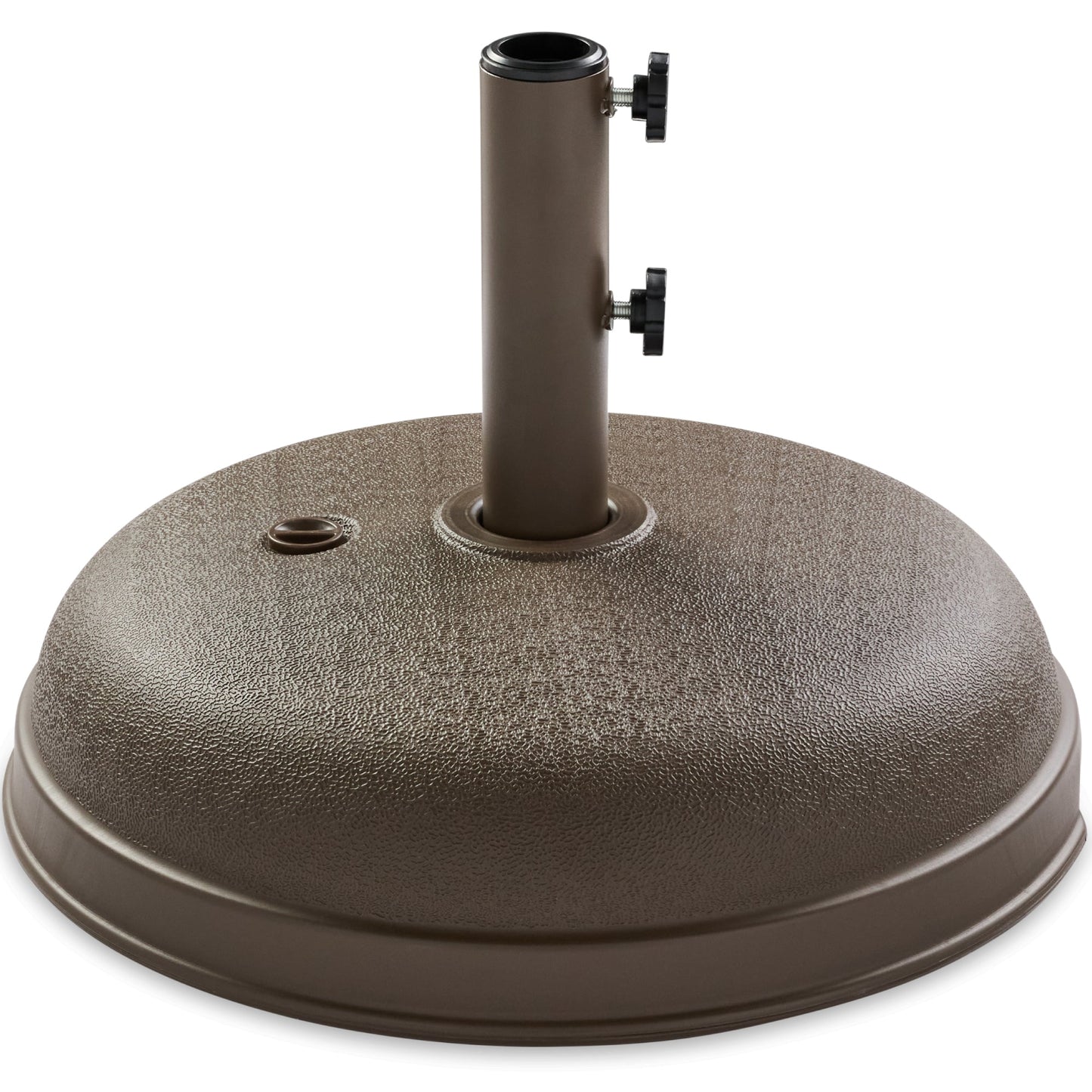 Plastic Patio Umbrella Base Pole Holder Accessory with Adjustable Knob with practical outdoor-ready details