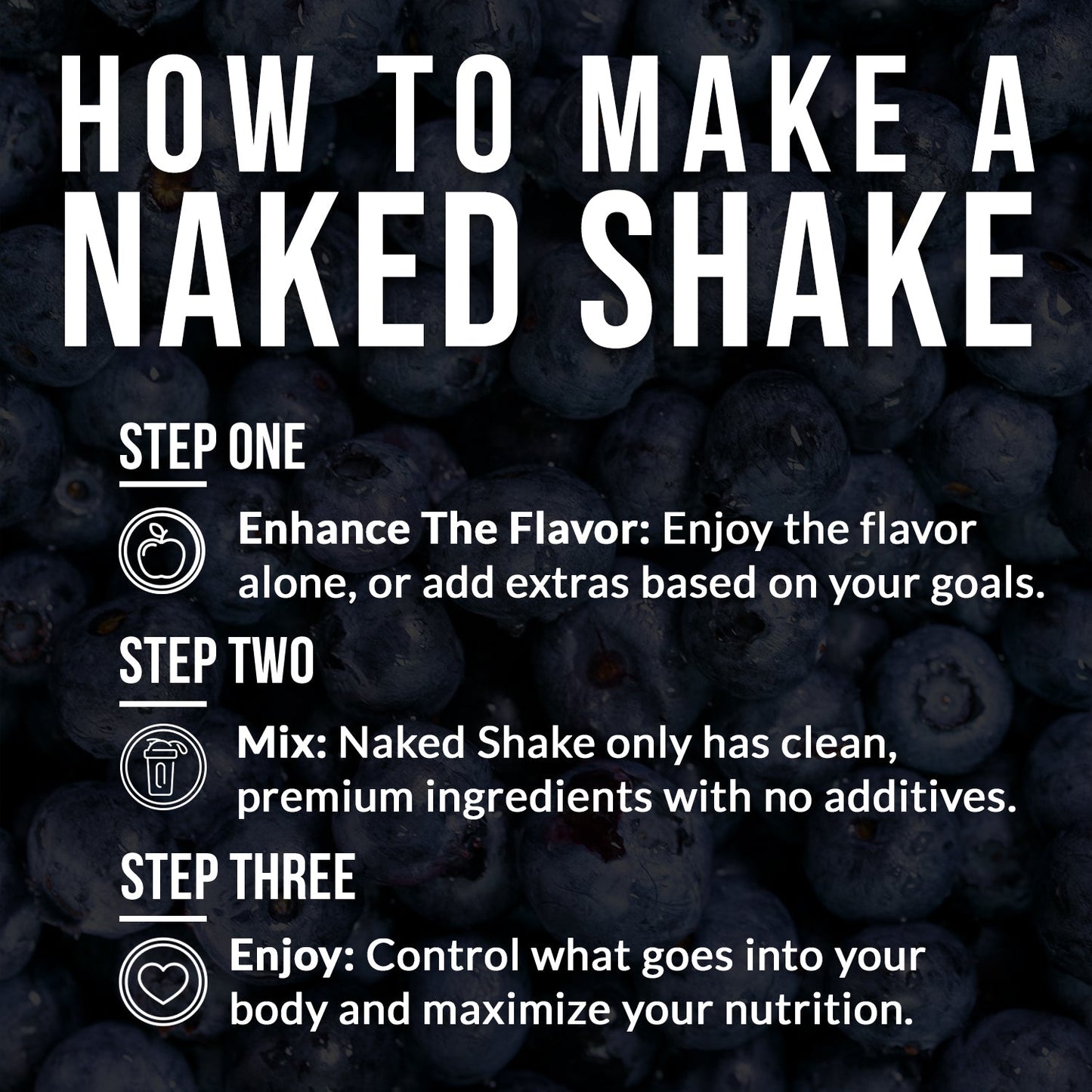 Blueberry Muffin Protein Shake - Blueberry Muffin, Clean Everyday Nutrition