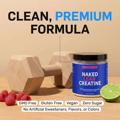 Raspberry Lime Creatine HCl Powder - Raspberry Lime, Strength And Performance Support