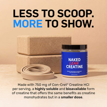 Creatine HCl Powder - Unflavored, Strength And Performance Support