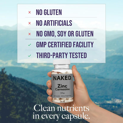 Daily Zinc Supplement - Zinc, Clean Everyday Nutrition