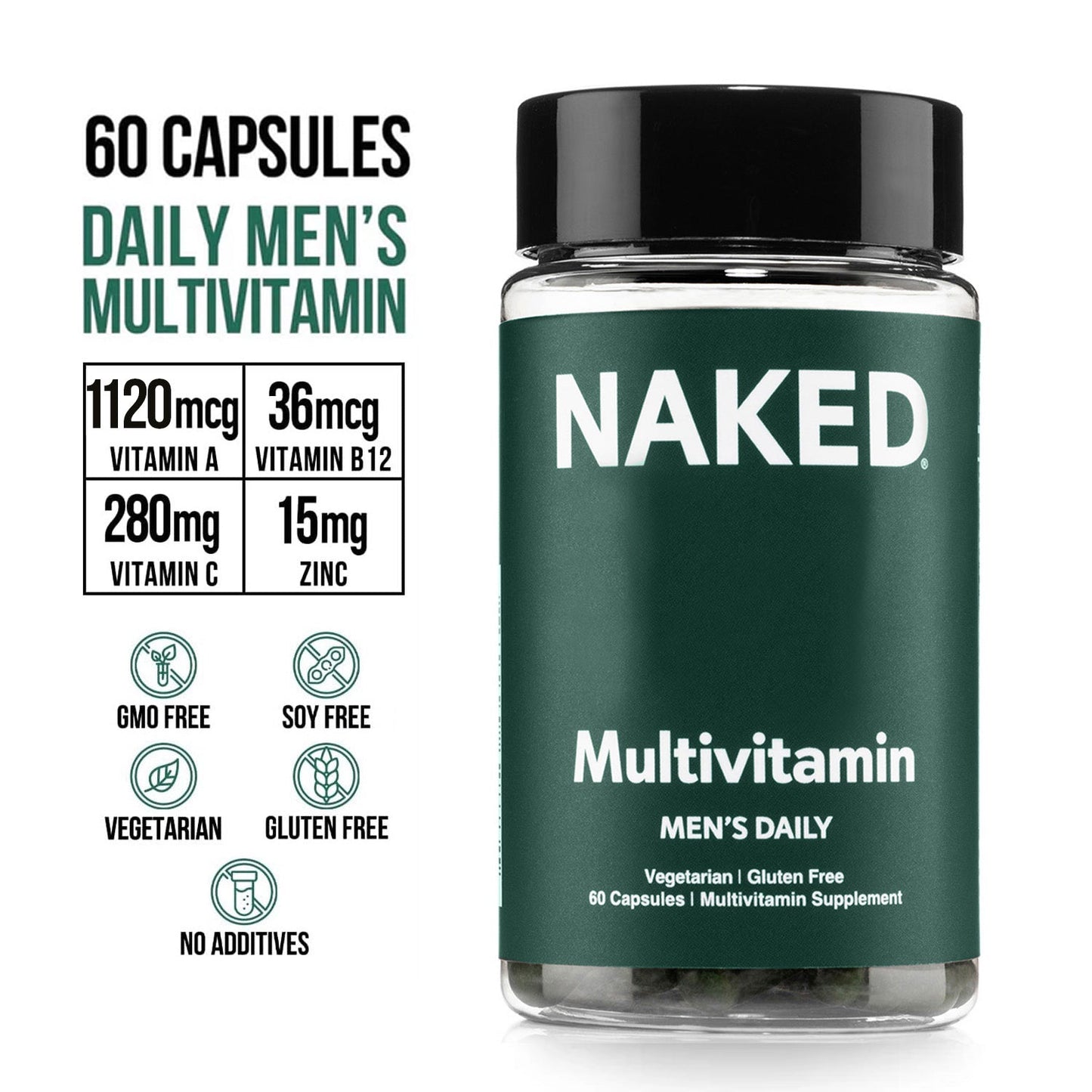 Multivitamin for Men - Men's, Clean Everyday Nutrition