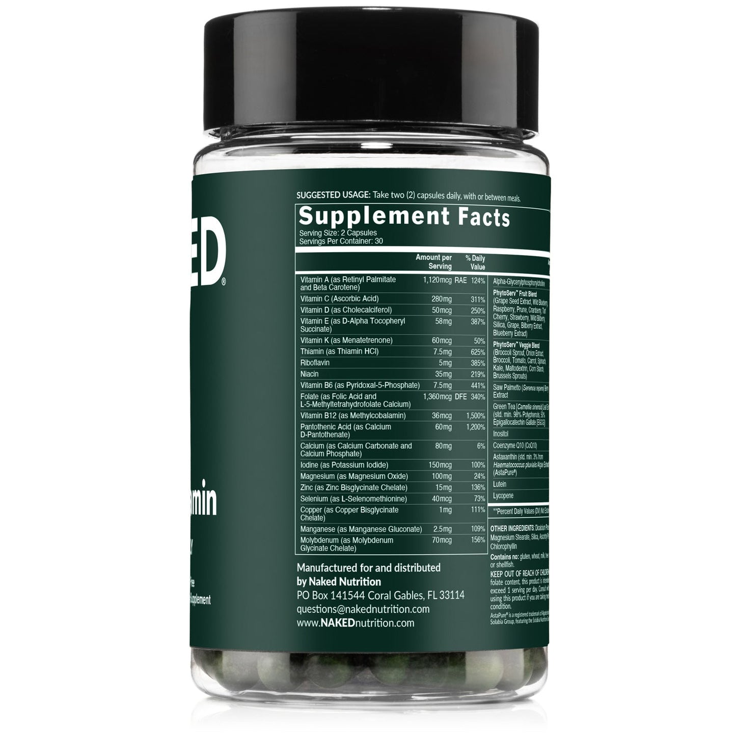 Multivitamin for Men - Men's, Clean Everyday Nutrition