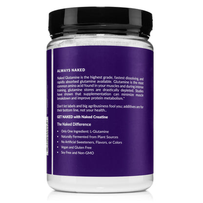 Glutamine Powder - 1.1LB, Clean Daily Nutrition Powder