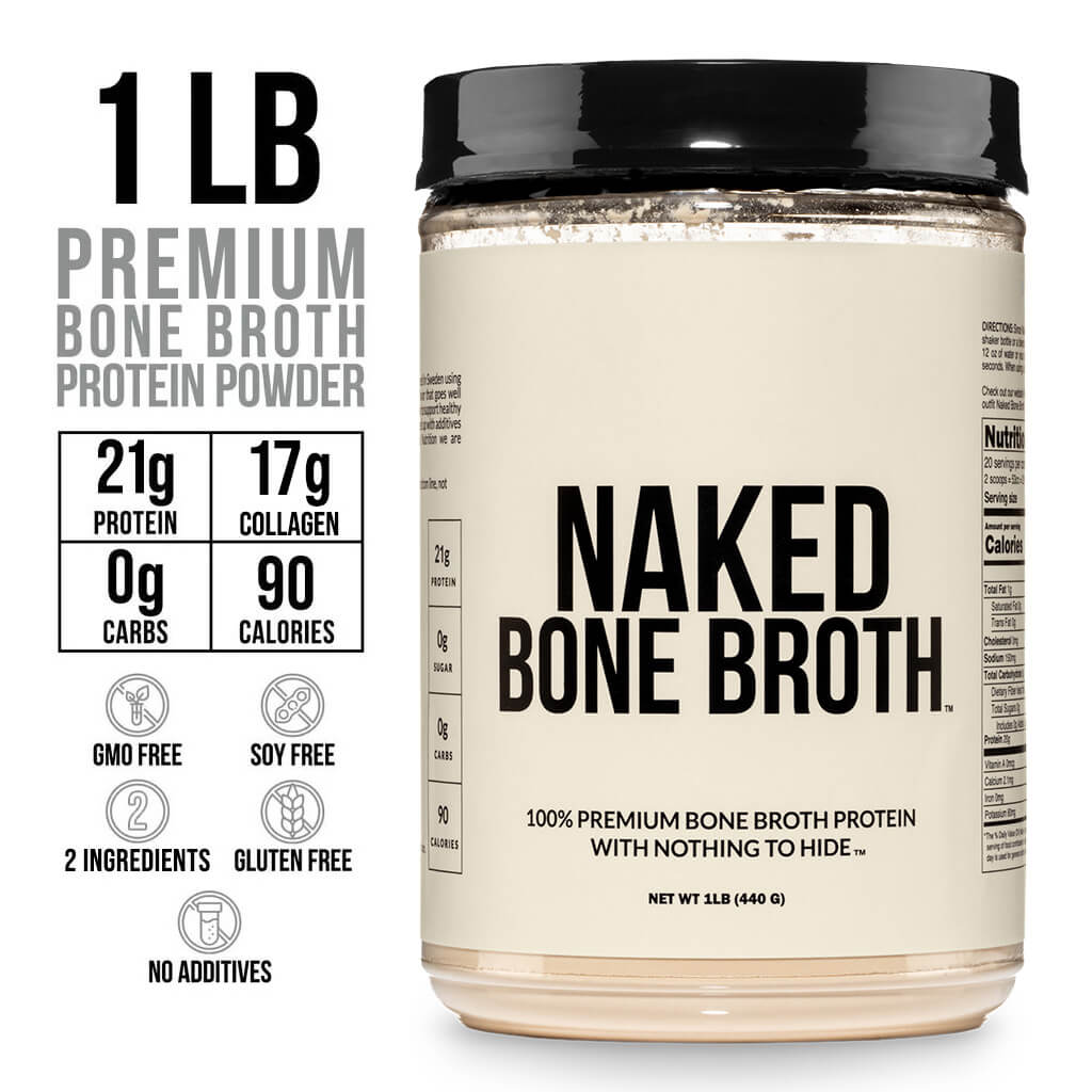 Bone Broth Protein Powder, Clean Daily Nutrition Powder