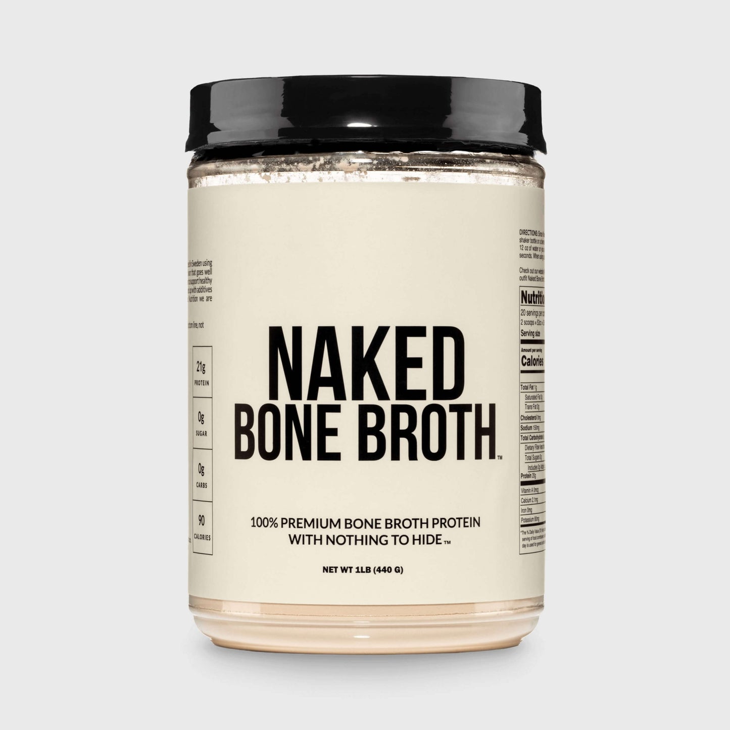 Bone Broth Protein Powder, Clean Daily Nutrition Powder