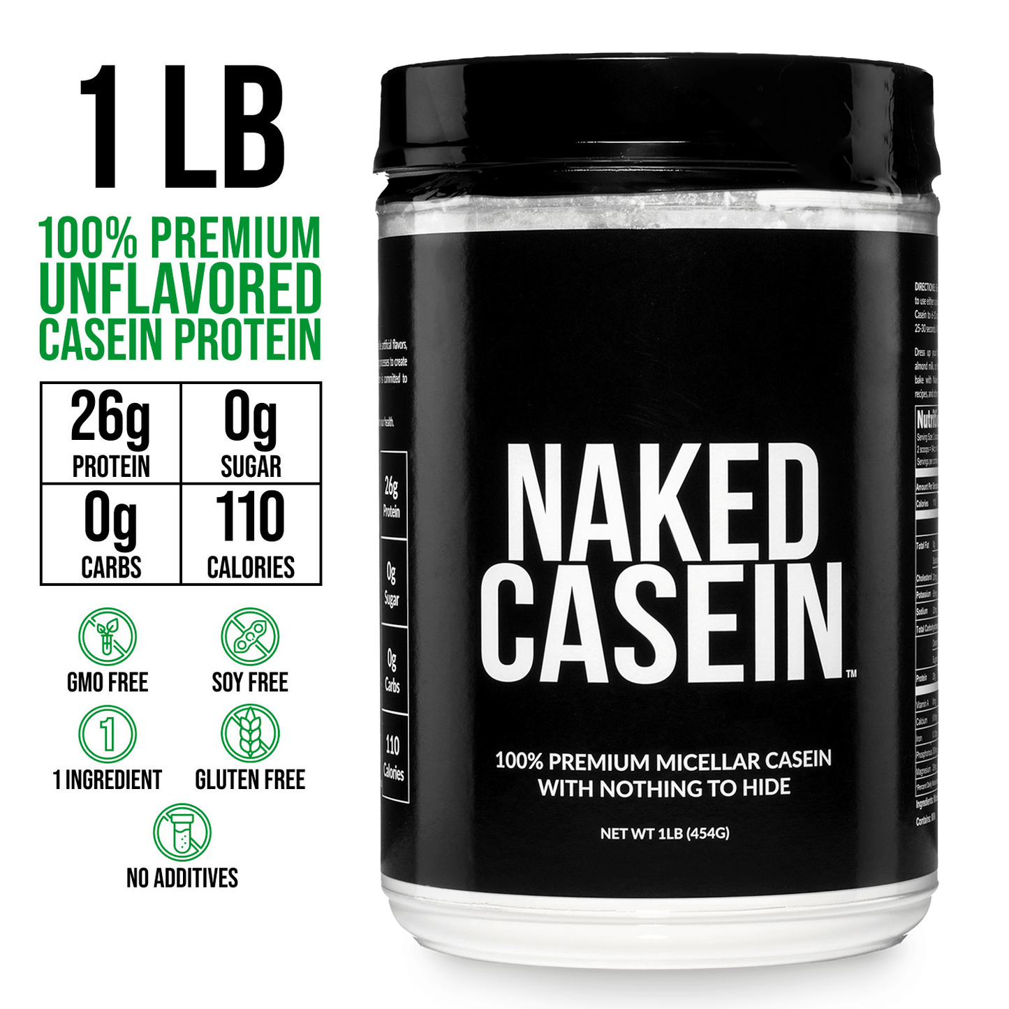 Micellar Casein Protein Powder, Slow Digesting Night Protein