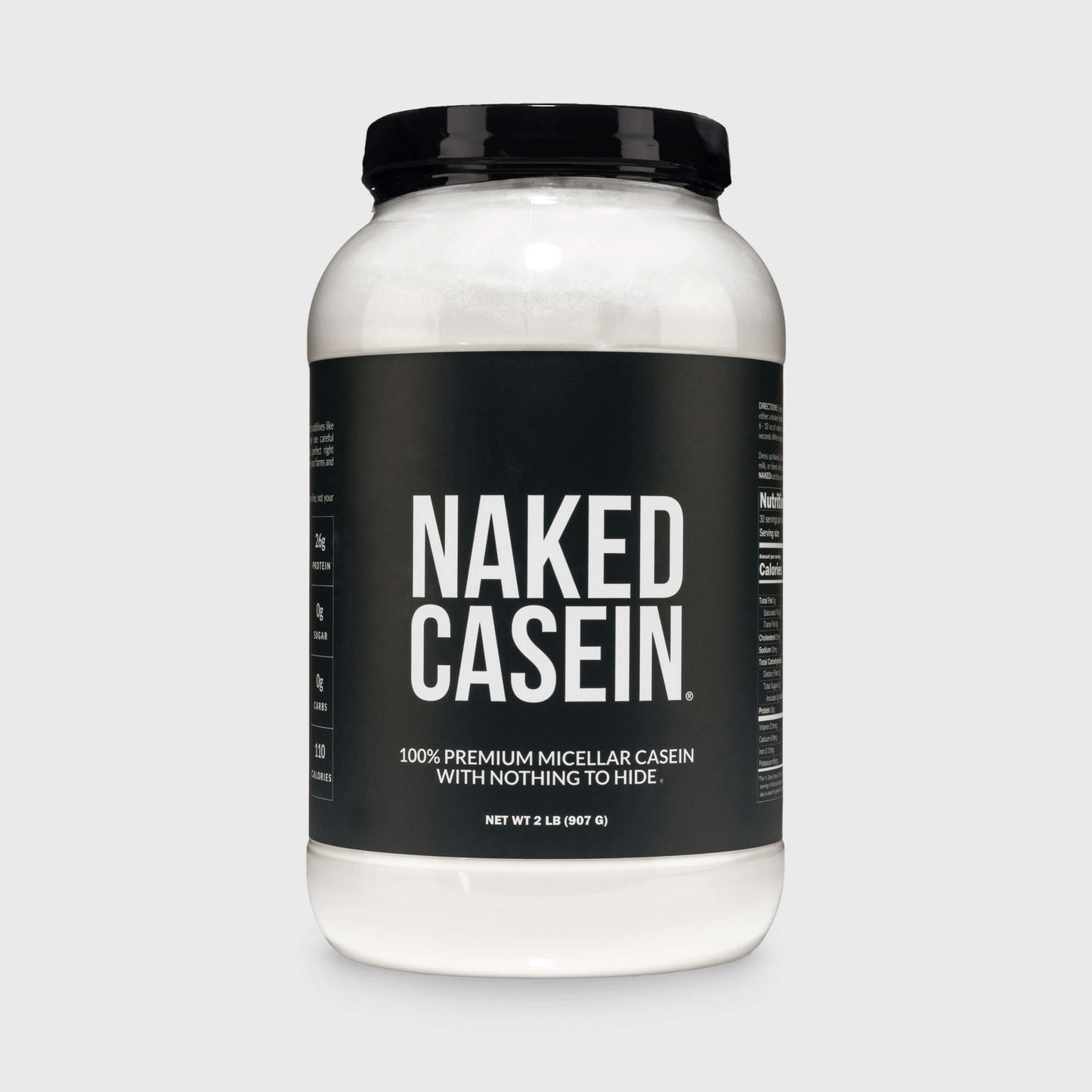Micellar Casein Protein Powder - Unflavored, Slow Digesting Night Protein