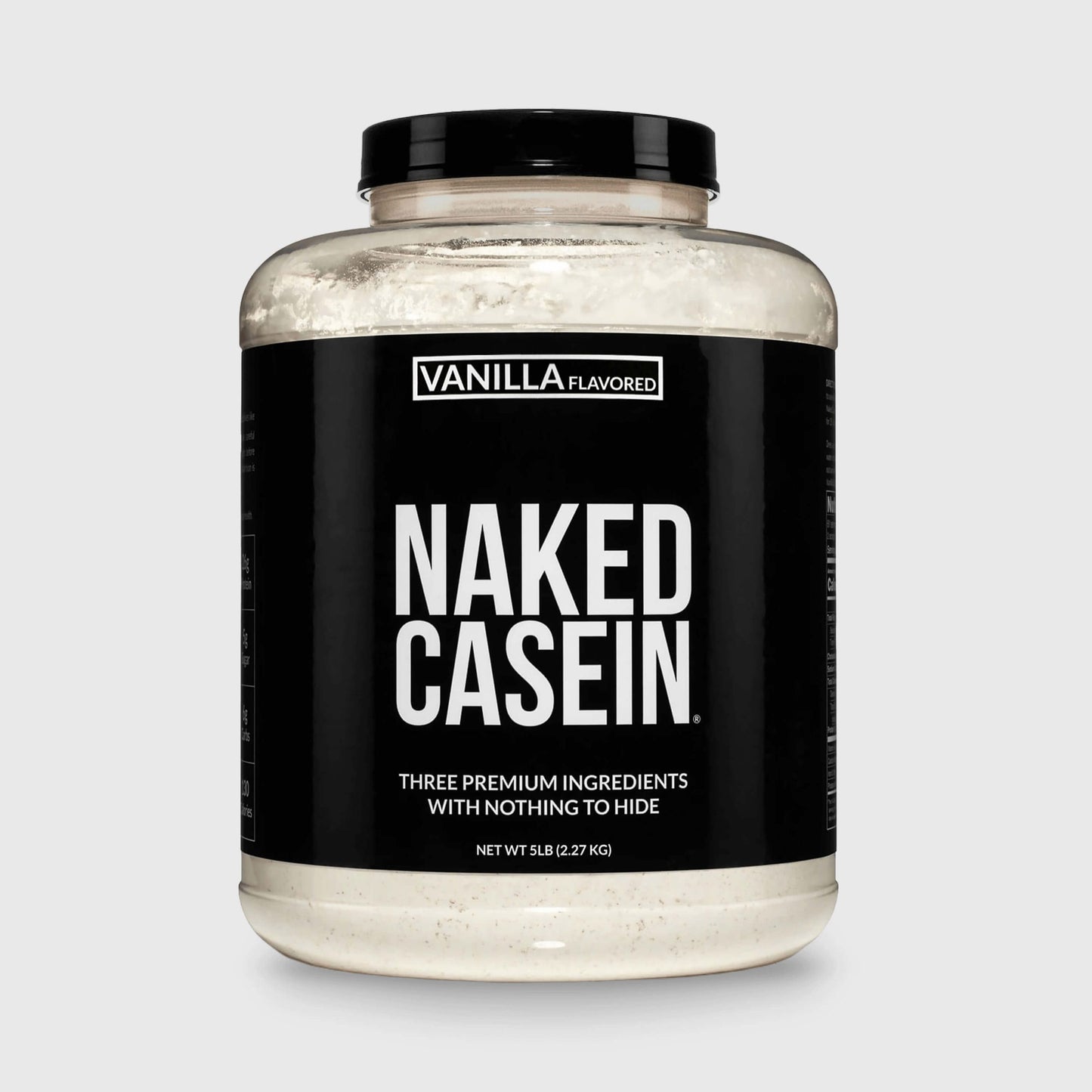 Vanilla Casein Protein Powder - Vanilla, Slow Digesting Night Protein