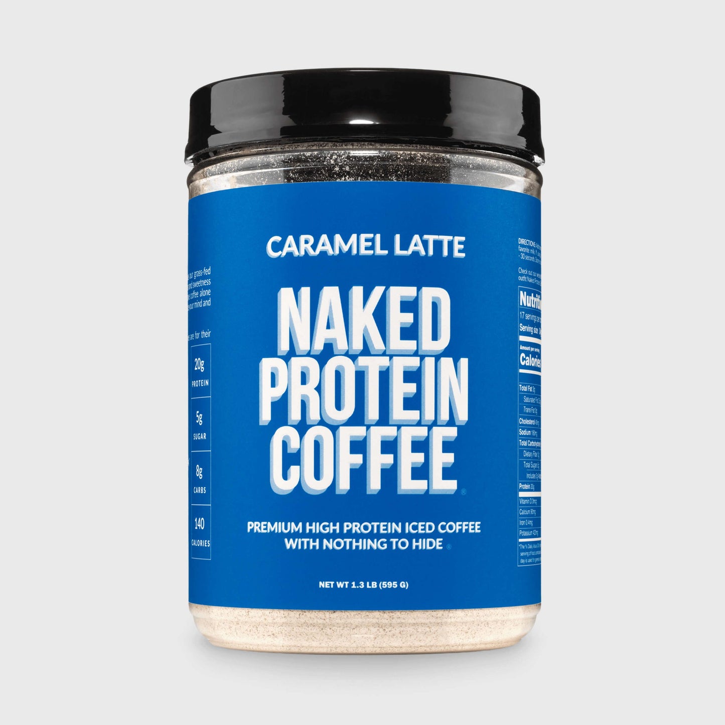 Caramel Latte Protein Iced Coffee - Caramel Latte, Clean Everyday Nutrition