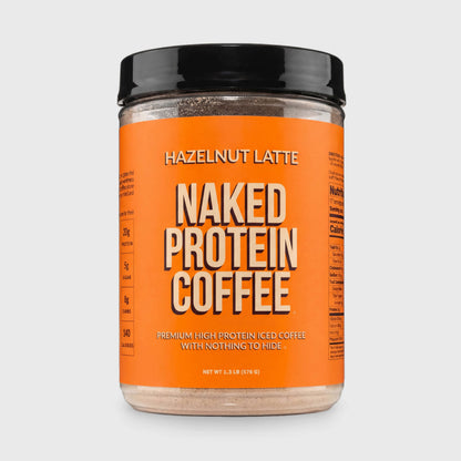 Hazelnut Latte Protein Iced Coffee - Hazelnut Latte, Clean Everyday Nutrition