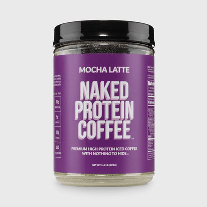 Mocha Latte Protein Iced Coffee - Mocha Latte, Clean Everyday Nutrition