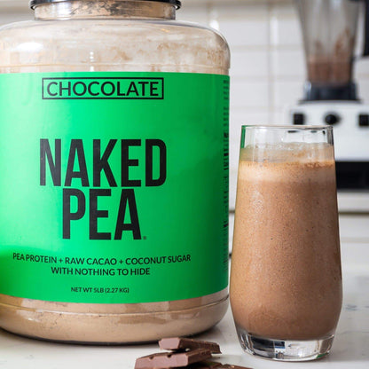 Chocolate Pea Protein Powder - Chocolate, Plant Based Daily Nutrition