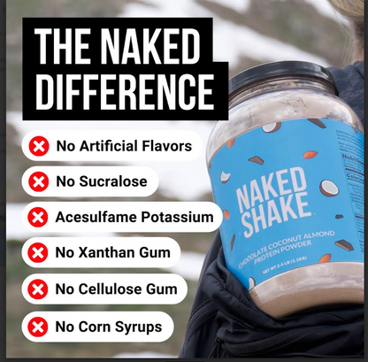 Chocolate Coconut Almond Protein Shake - Chocolate Coconut Almond, Plant Based Daily Nutrition