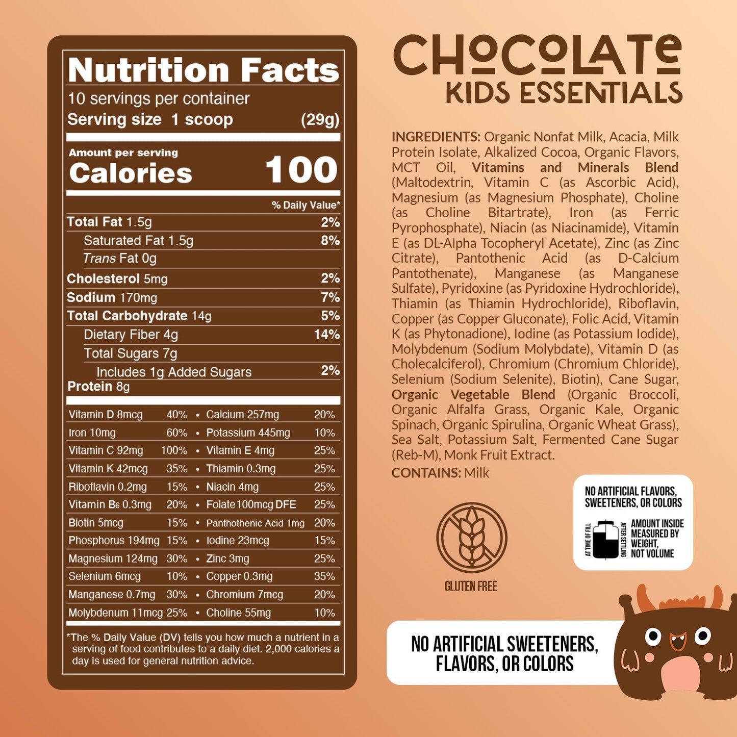 Kid's Nutrition Shake, Clean Everyday Nutrition