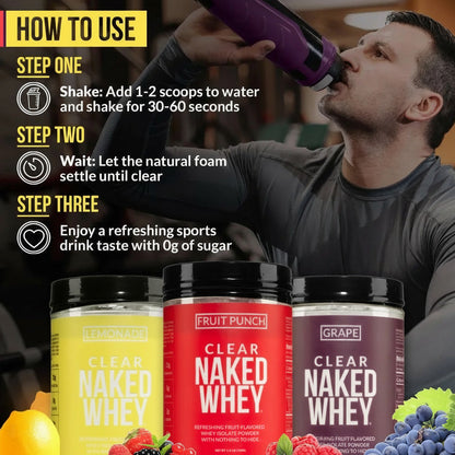 Lemonade Whey Protein Isolate - Lemonade, Clean Daily Protein Support
