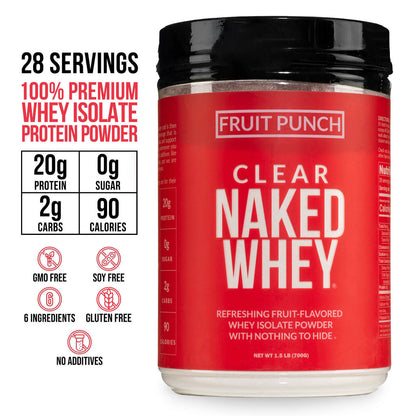 Fruit Punch Whey Protein Isolate - Fruit Punch, Clean Daily Protein Support