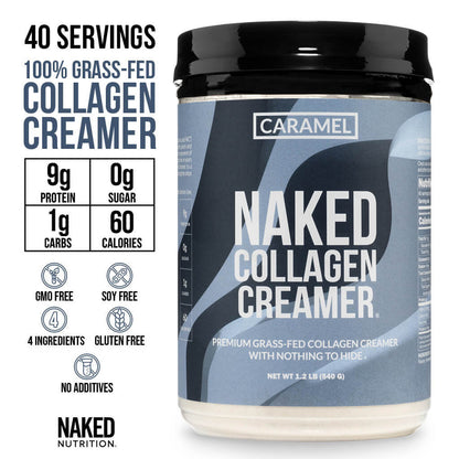 Caramel Coffee Creamer - Caramel Collagen Creamer, Skin Hair Joint Support
