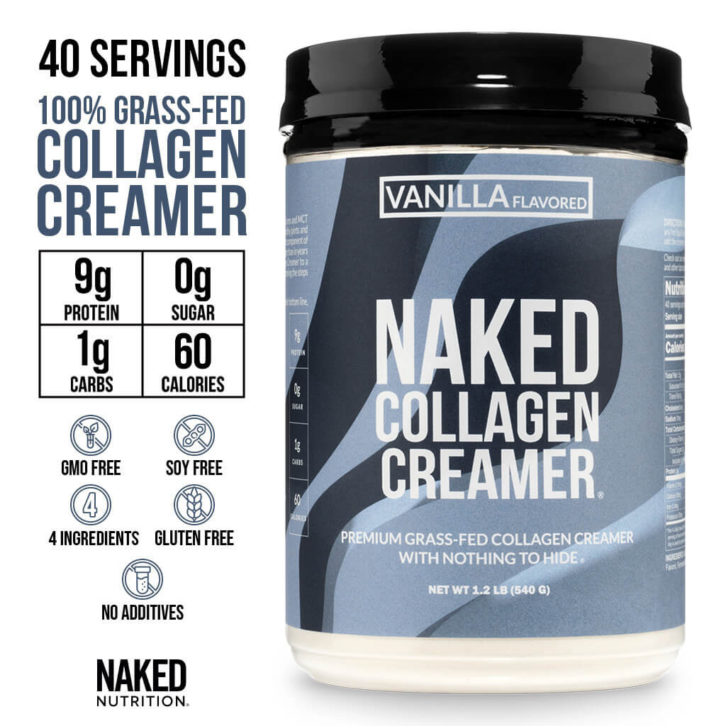 Vanilla Collagen Creamer - Vanilla Collagen Creamer, Skin Hair Joint Support