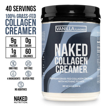 Vanilla Collagen Creamer - Vanilla Collagen Creamer, Skin Hair Joint Support