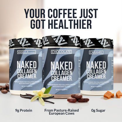 Caramel Coffee Creamer - Caramel Collagen Creamer, Skin Hair Joint Support