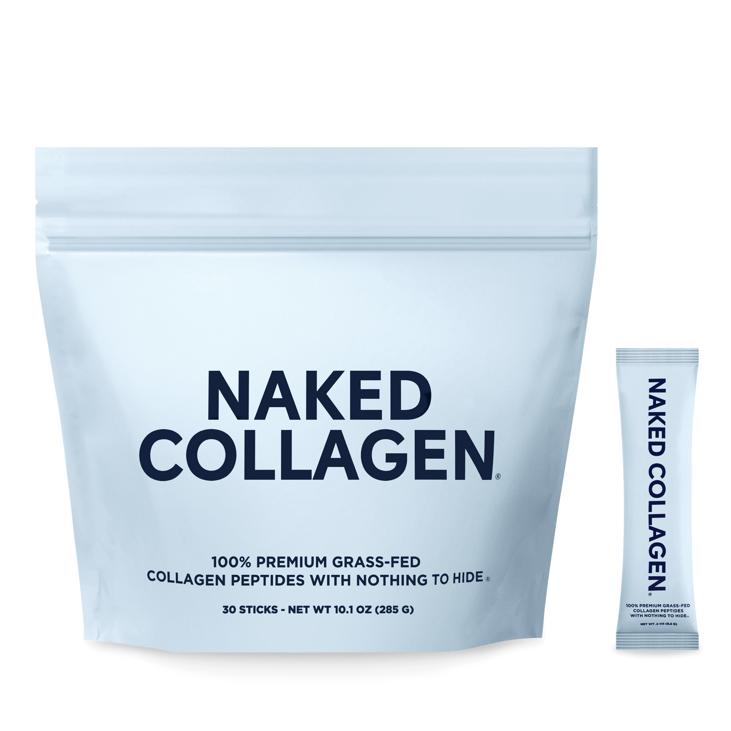 Collagen Peptides Packets - Stick Packs, Skin Hair Joint Support