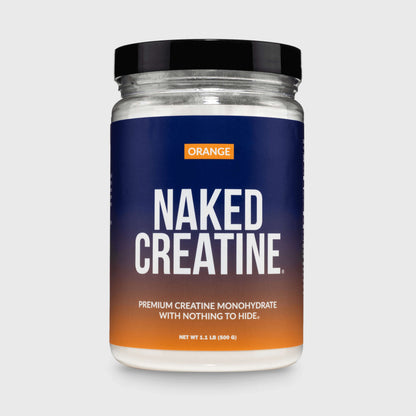 Orange Creatine Monohydrate Powder - Orange, Strength And Performance Support