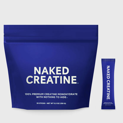 Creatine Travel Packets - Unflavored Sticks, Strength And Performance Support