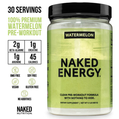 Watermelon Pre Workout Supplement - Watermelon, Clean Energy Training Support