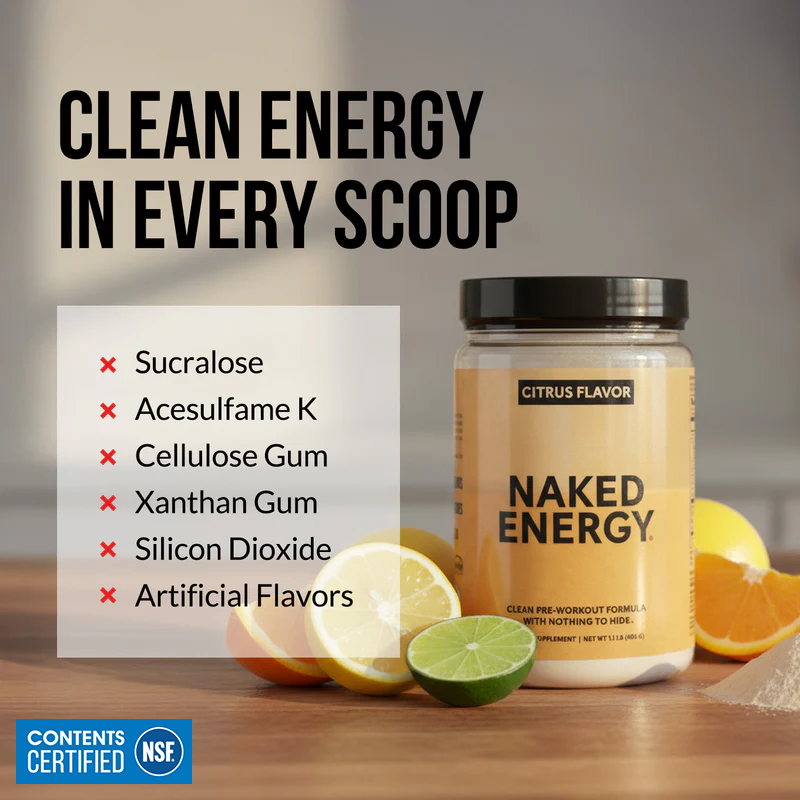 Citrus Pre Workout Supplement - Citrus, Clean Energy Training Support