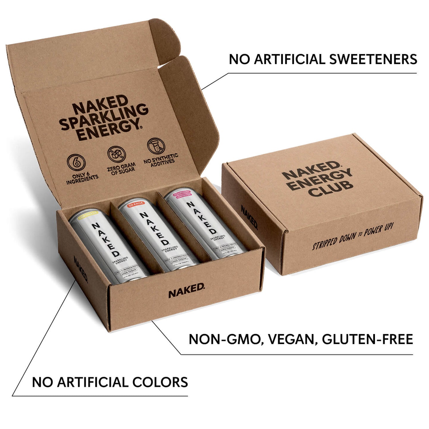 Sparkling Energy Sample Kits - Sample Pack, Clean Everyday Nutrition