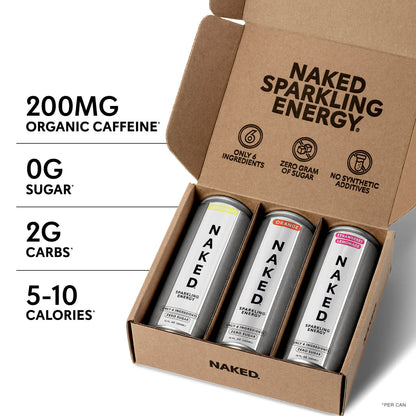 Sparkling Energy Sample Kits - Sample Pack, Clean Everyday Nutrition