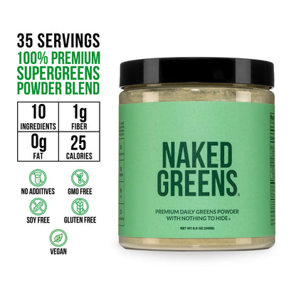 Green Superfood Powder, Clean Daily Nutrition Powder