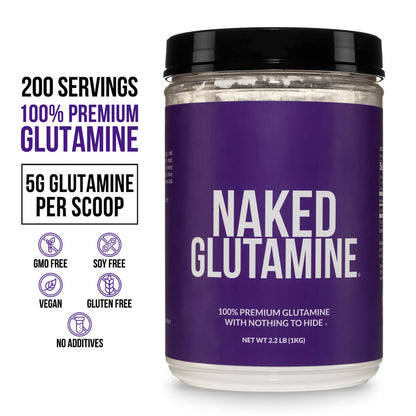 Glutamine Powder - 2.2LB, Clean Daily Nutrition Powder