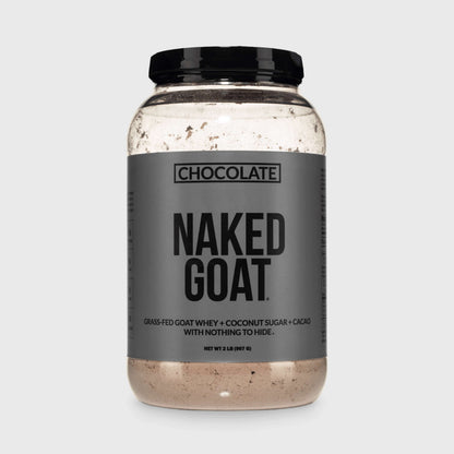 Chocolate Goat Whey Protein Powder - Chocolate, Clean Daily Protein Support