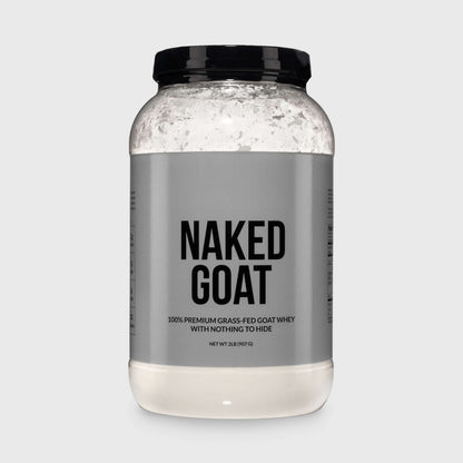 Goat Whey Protein Powder - Unflavored, Clean Daily Protein Support