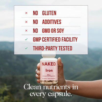 Daily Iron Supplement - Iron, Clean Everyday Nutrition