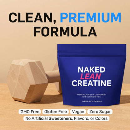 Creatine HCl Travel Packets - Stick Packs, Strength And Performance Support