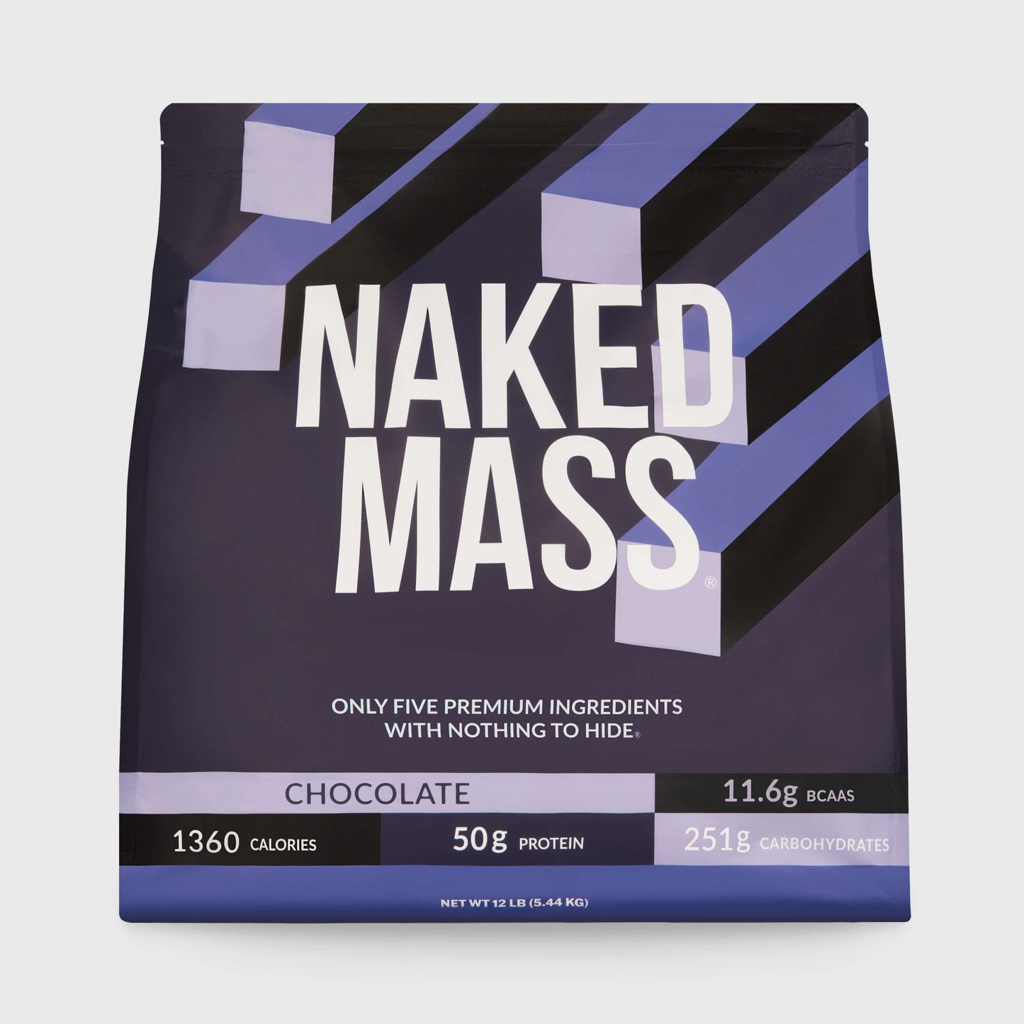 Chocolate Mass Gainer Protein Supplement - Chocolate 12LB, High Calorie Muscle Support