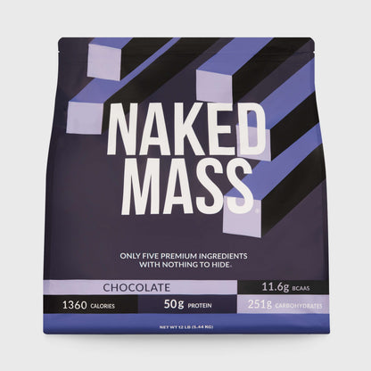 Chocolate Mass Gainer Protein Supplement - Chocolate 12LB, High Calorie Muscle Support