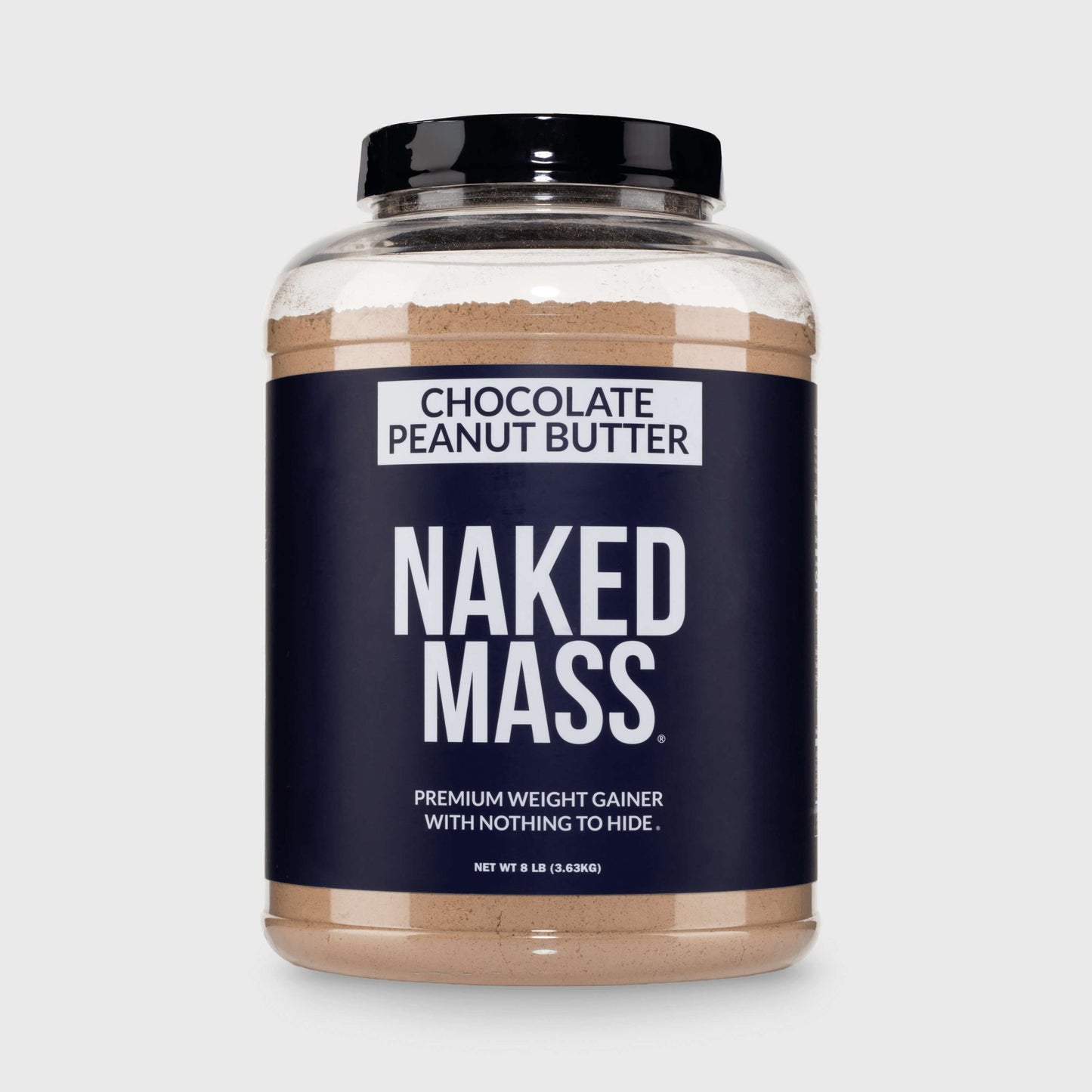Chocolate Peanut Butter Mass Gainer Protein Supplement - Chocolate PB, High Calorie Muscle Support