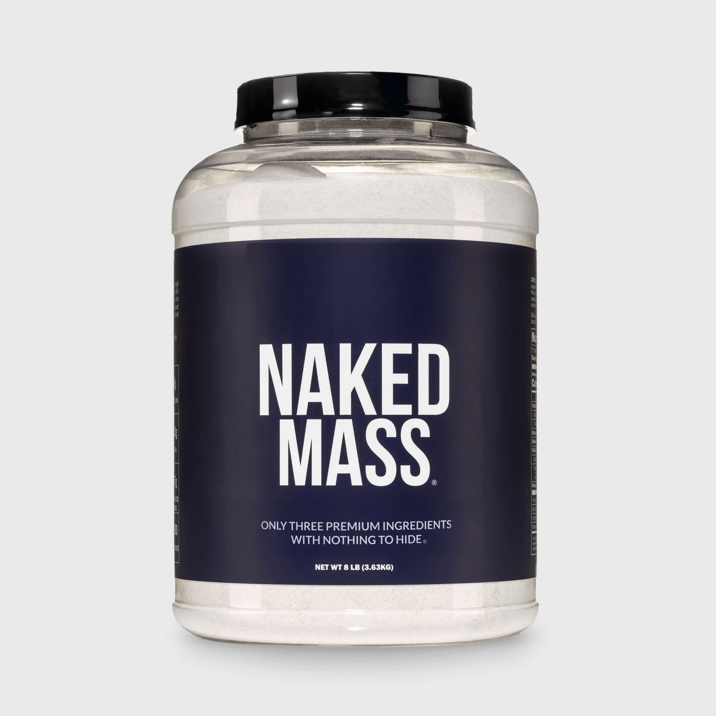 Mass Gainer Protein Supplement - Unflavored, High Calorie Muscle Support