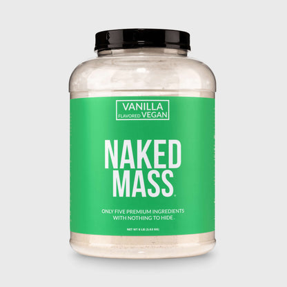 Vanilla Vegan Mass Gainer Supplement - Vanilla (Vegan), High Calorie Muscle Support