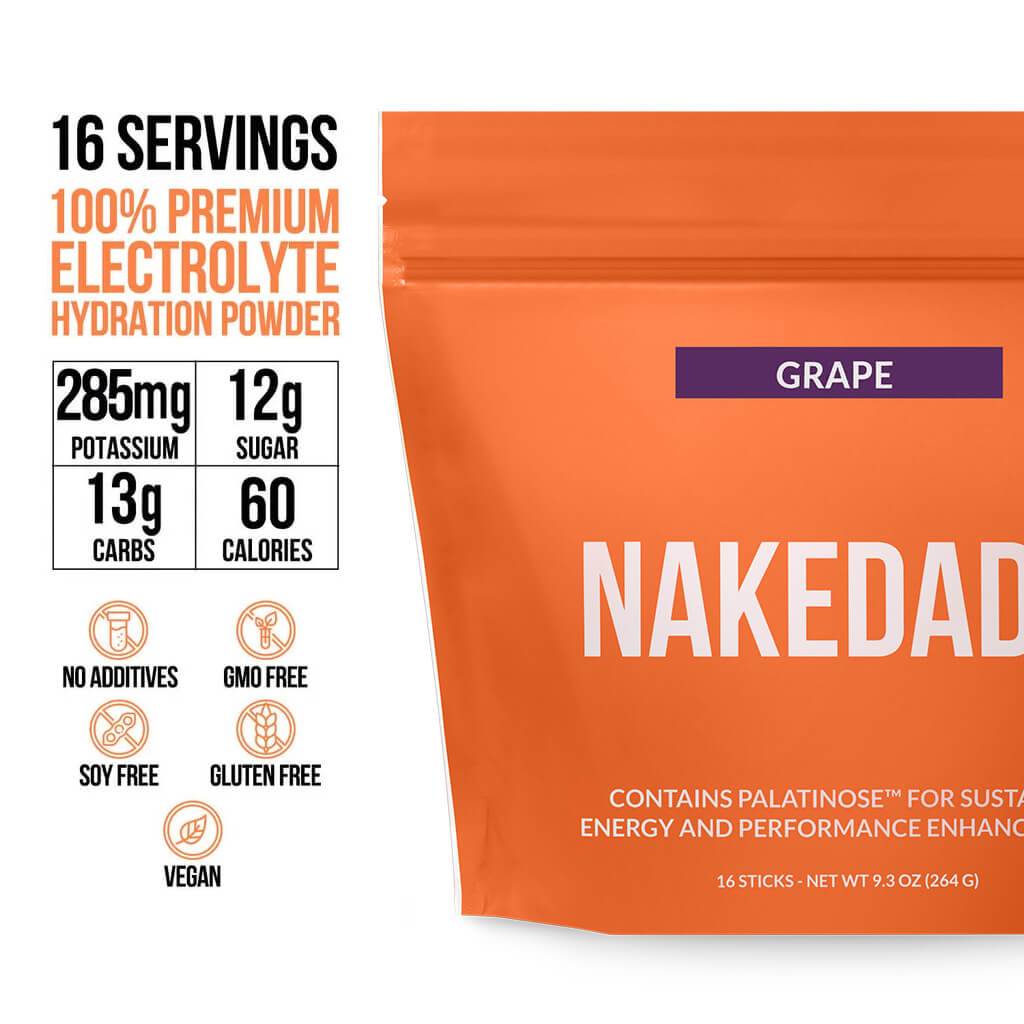Electrolytes Powder Packets - Grape - Grape, Hydration Support For Active Days