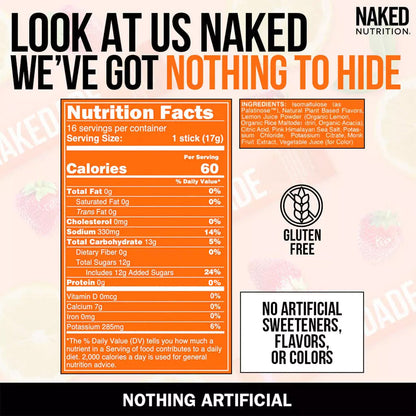 Electrolytes Powder Packets - Strawberry Lemonade - Strawberry Lemonade, Hydration Support For Active Days