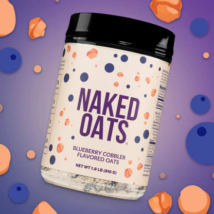Blueberry Cobbler Protein Oats - Blueberry Cobbler, Clean Everyday Nutrition