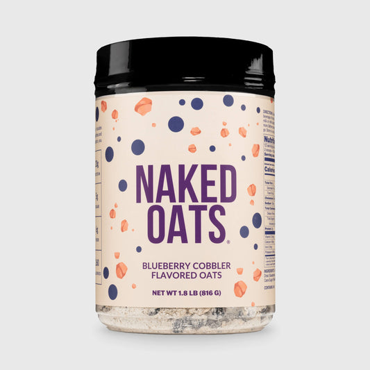 Blueberry Cobbler Protein Oats - Blueberry Cobbler, Clean Everyday Nutrition