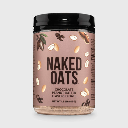 Chocolate Peanut Butter Protein Oats - Chocolate Peanut Butter, Clean Everyday Nutrition